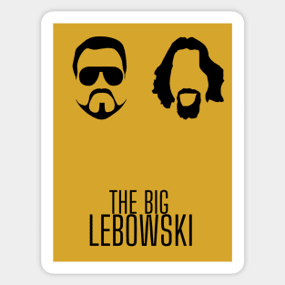 The Big Lebowski - silhouettes Sticker